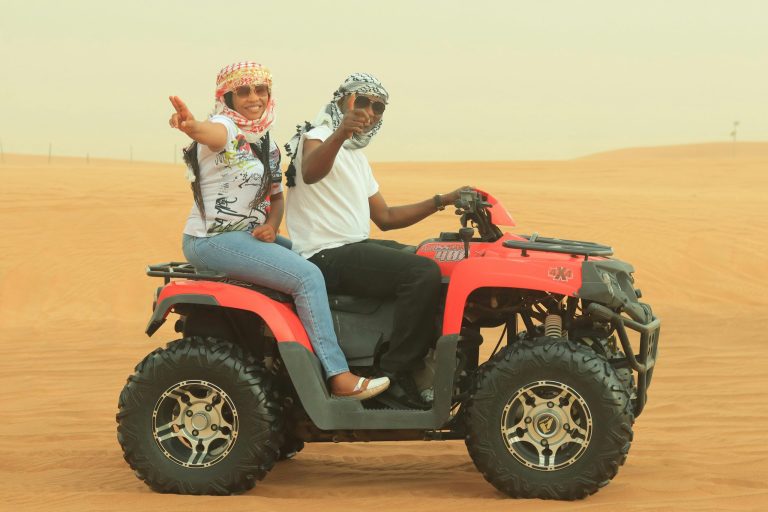Paseo en quad por el desierto